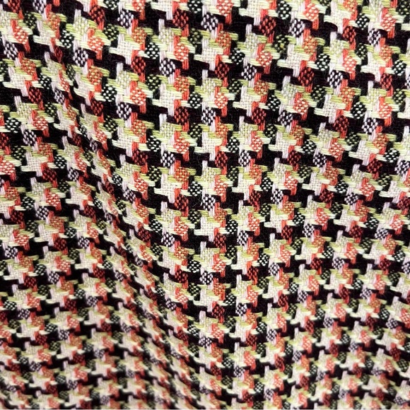 LOFT Brown and White A-Line Mini Skirt Casual - Picture 4 of 6